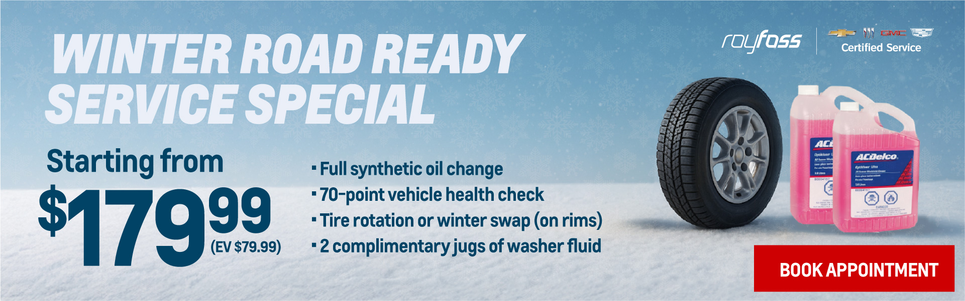 Winter Road Ready Service Special