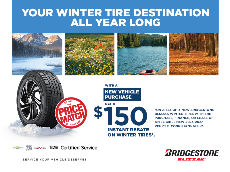 $150 Winter Tire Rebate