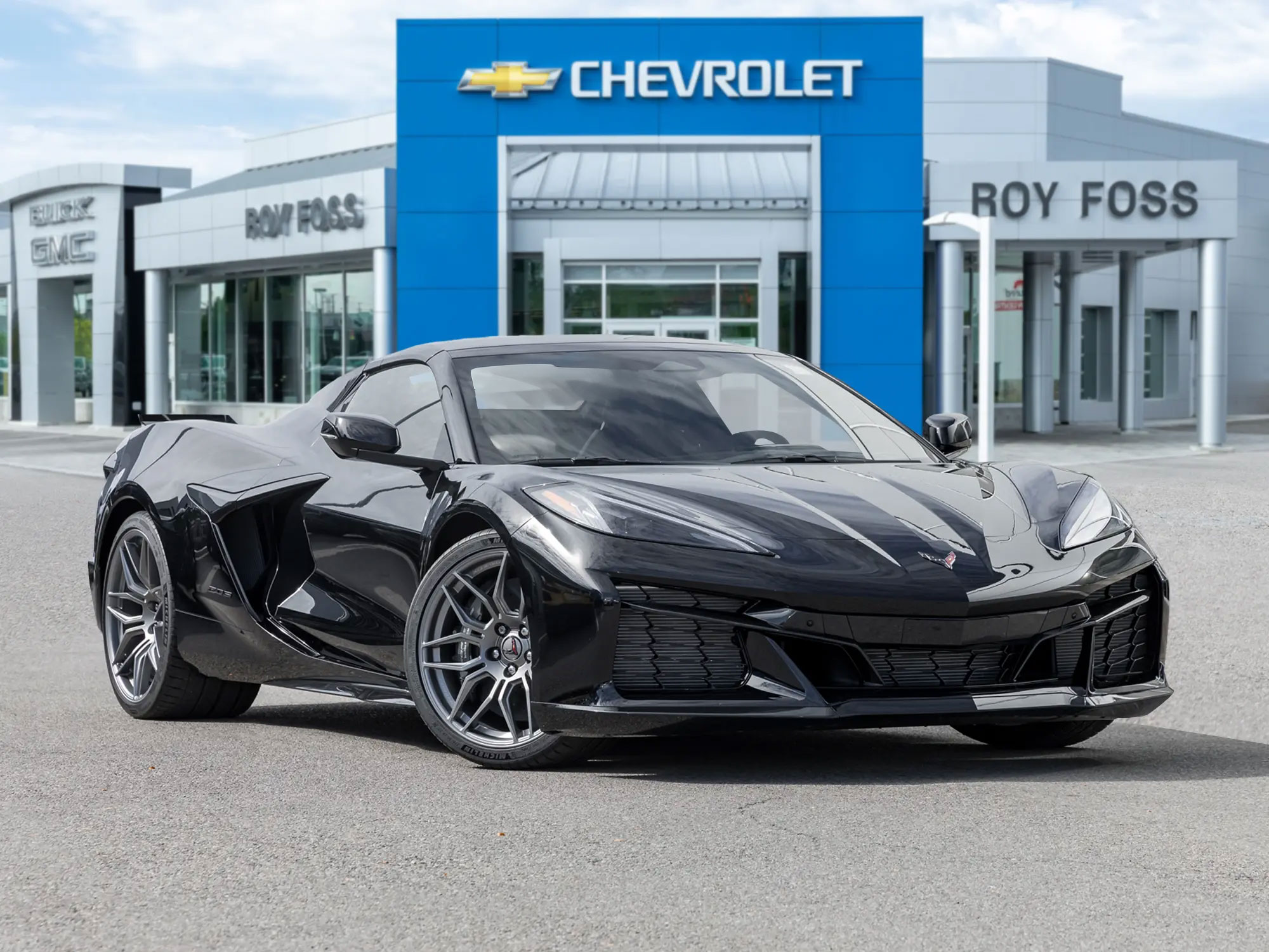 Roy Foss Chevrolet Buick GMC Woodbridge | New Black Chevrolet Corvette