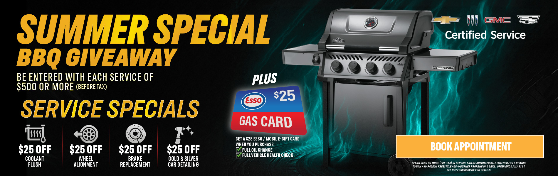 Summer Special BBQ Giveaway Banner