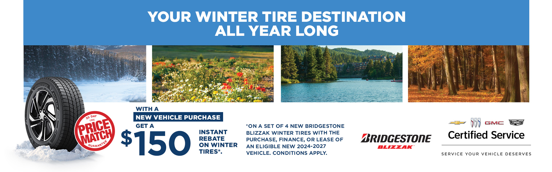 $150 Winter Tire Rebate