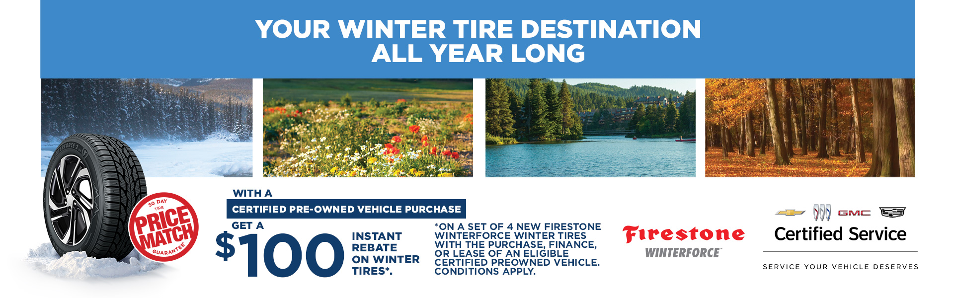 $100 Winter Tire Rebate