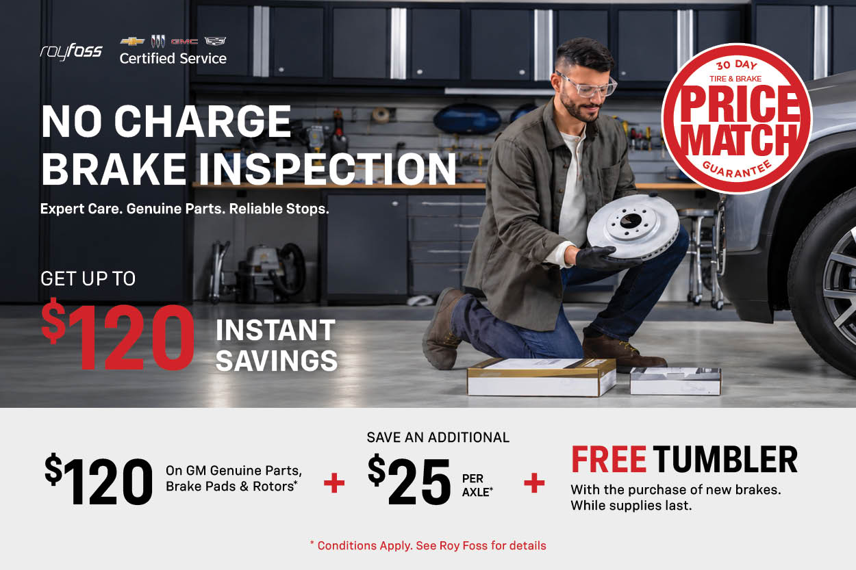 No Charge Brake Inspection