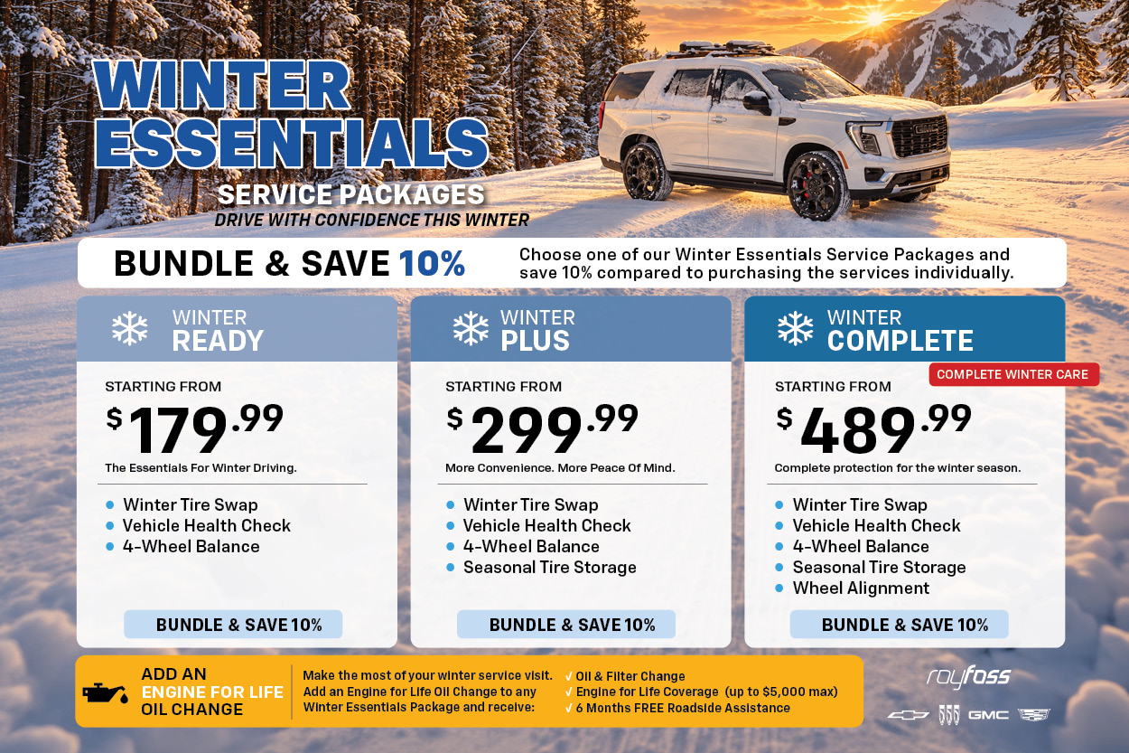 Winter Essentials Service Packages