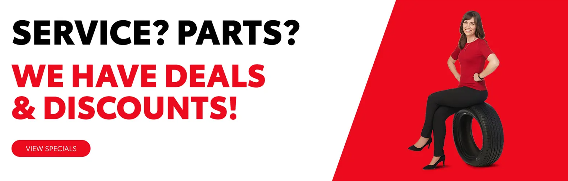 Service specials promo homepage banner