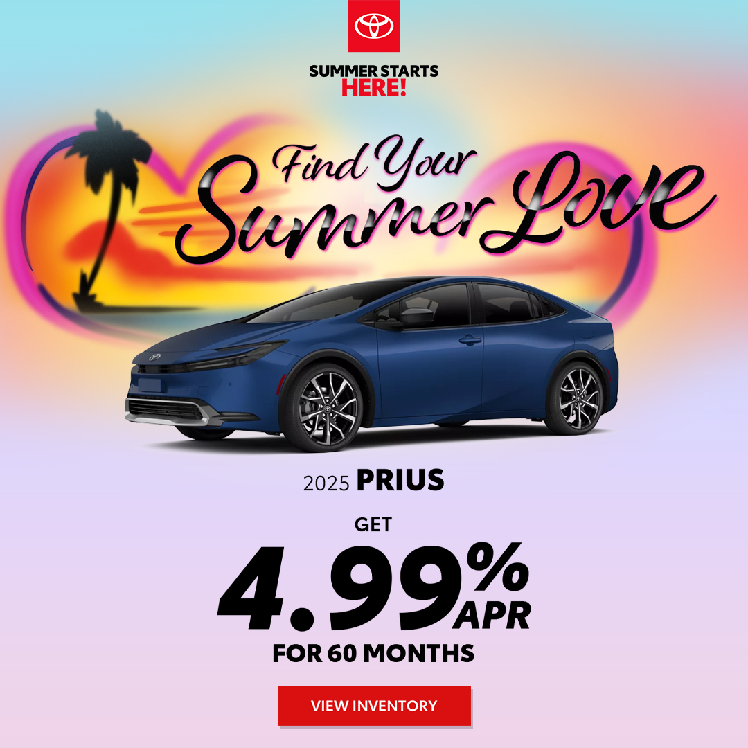 Amazing Deal on a 2025 Toyota Prius!