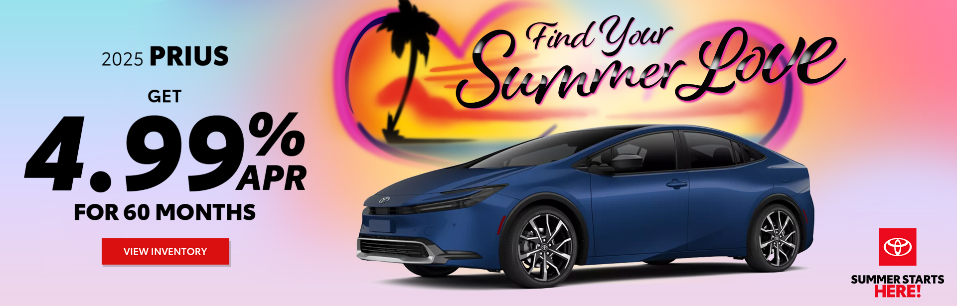 Amazing Deal on a 2025 Toyota Prius!