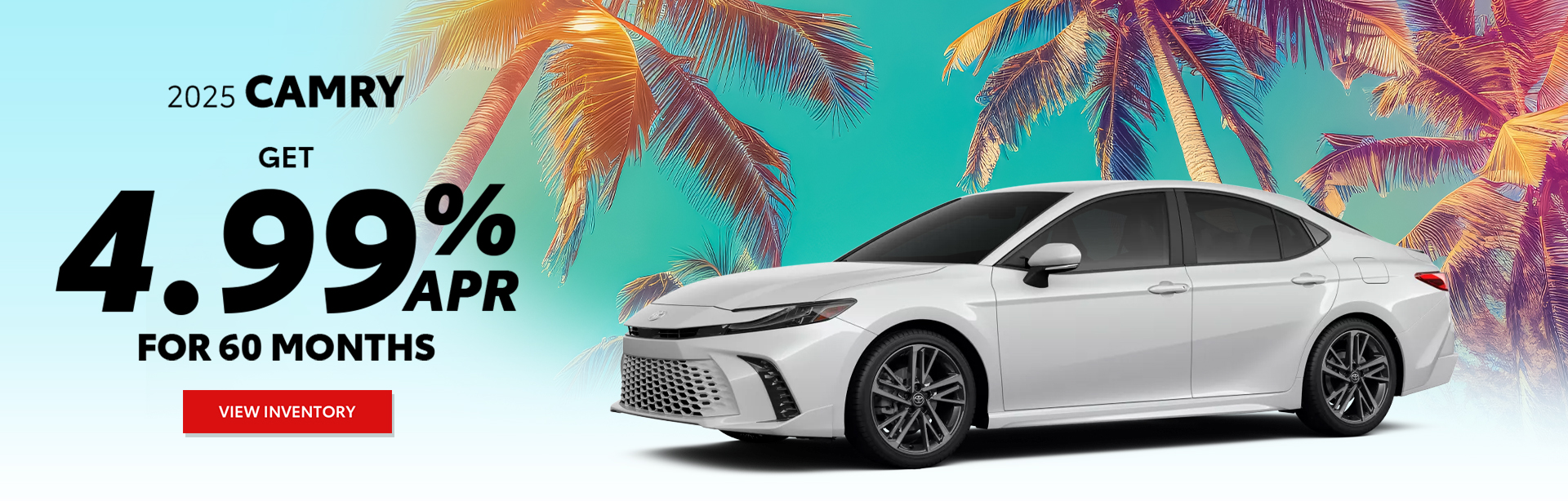 Amazing Deal on a 2025 Toyota Camry!