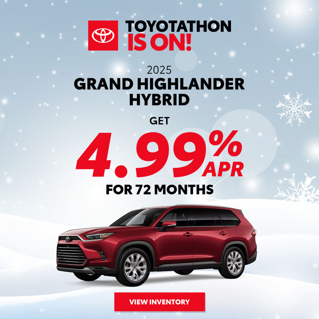 Amazing Deal on a 2026 Toyota Grand Highlander Hybrid!
