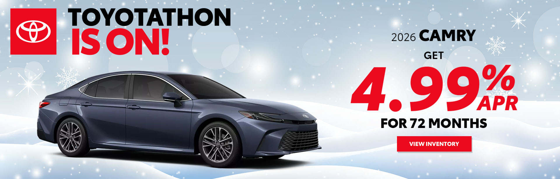 Amazing Deal on a 2026 Toyota Camry