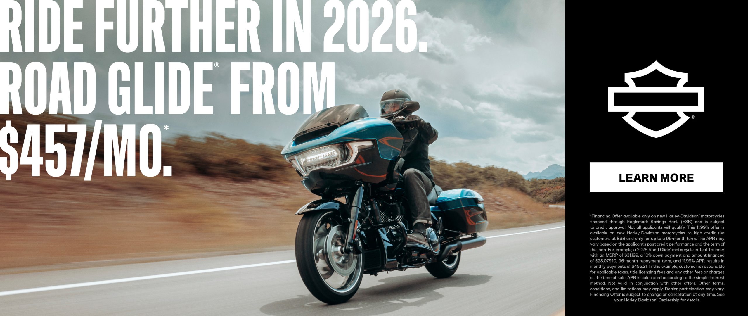 2026 Road Glide offer