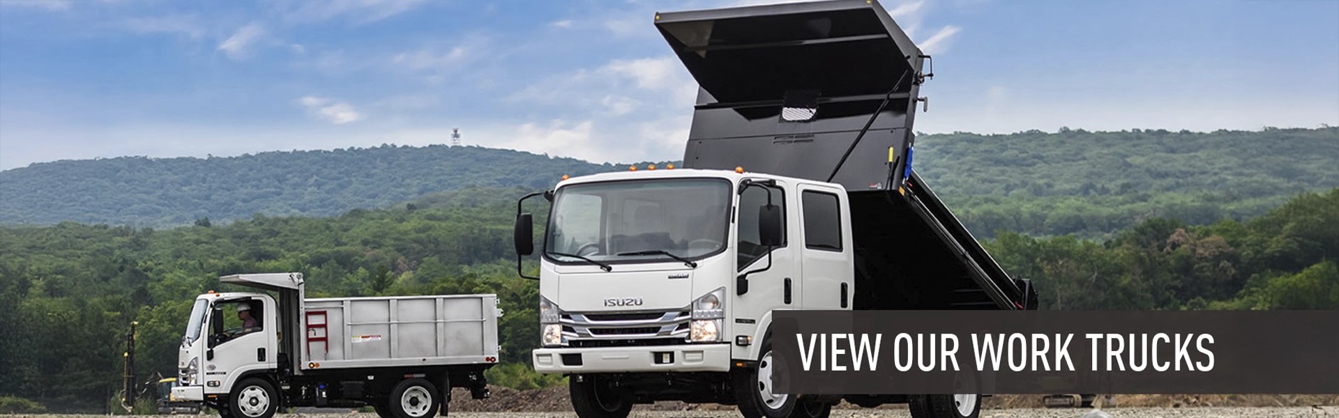 Work Trucks - Desktop Banner