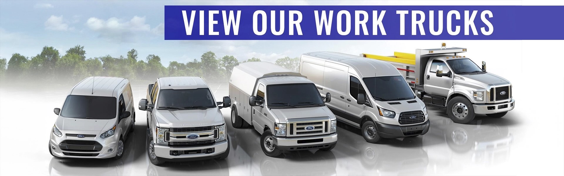 Work Trucks - Desktop Banner