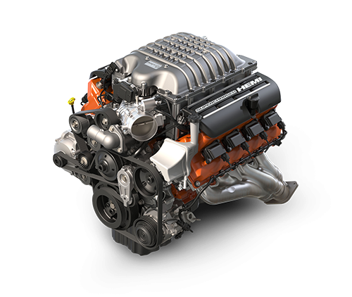 6.2L Supercharged V8 750hp Hellcat Motor