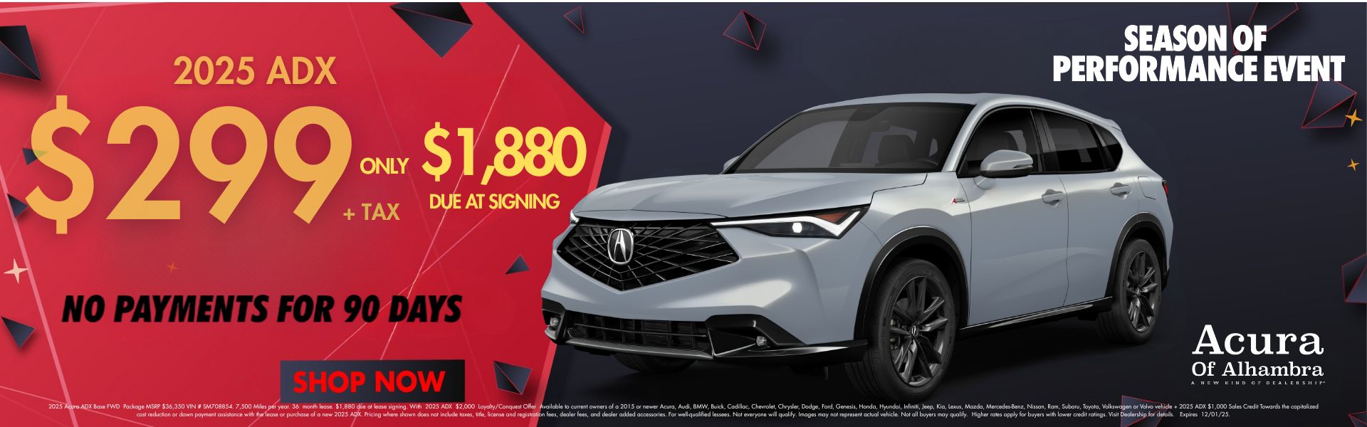 2025 ADX Lease offer