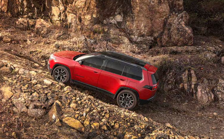Jeep Cherokee on the road — a capable compact SUV for Alberta families
