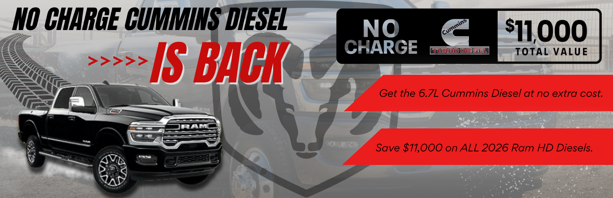 No Charge Cummins