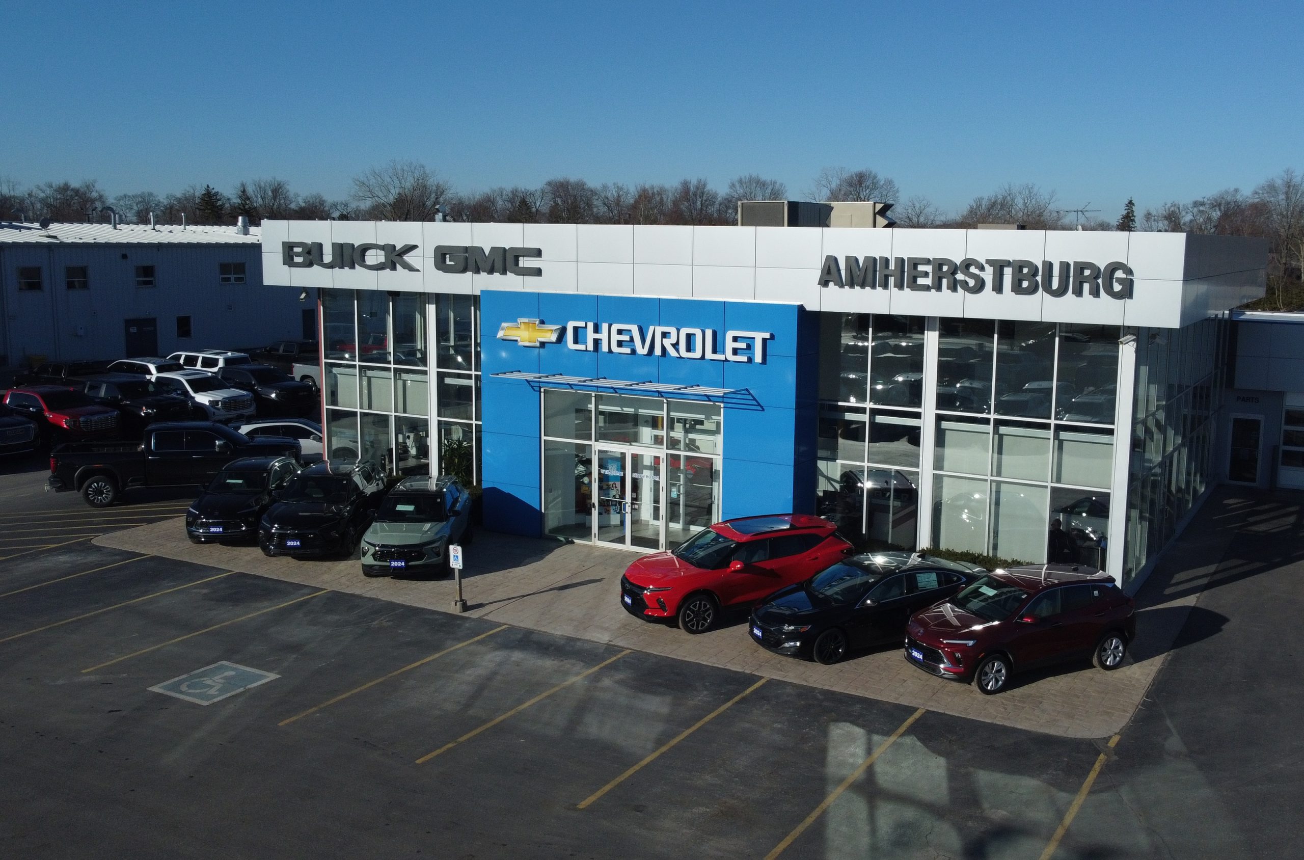 Outside of Amherstburg dealership