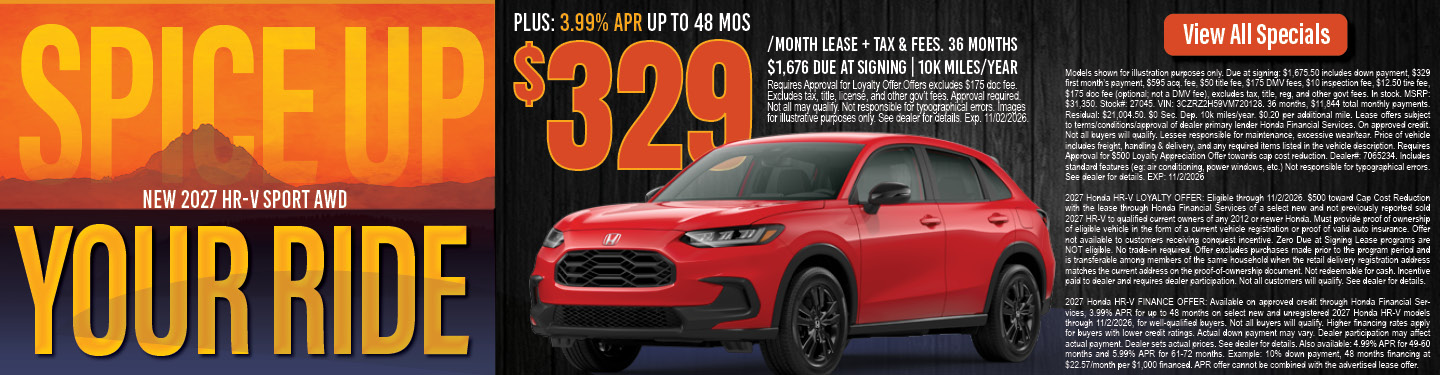 2026 HR-V