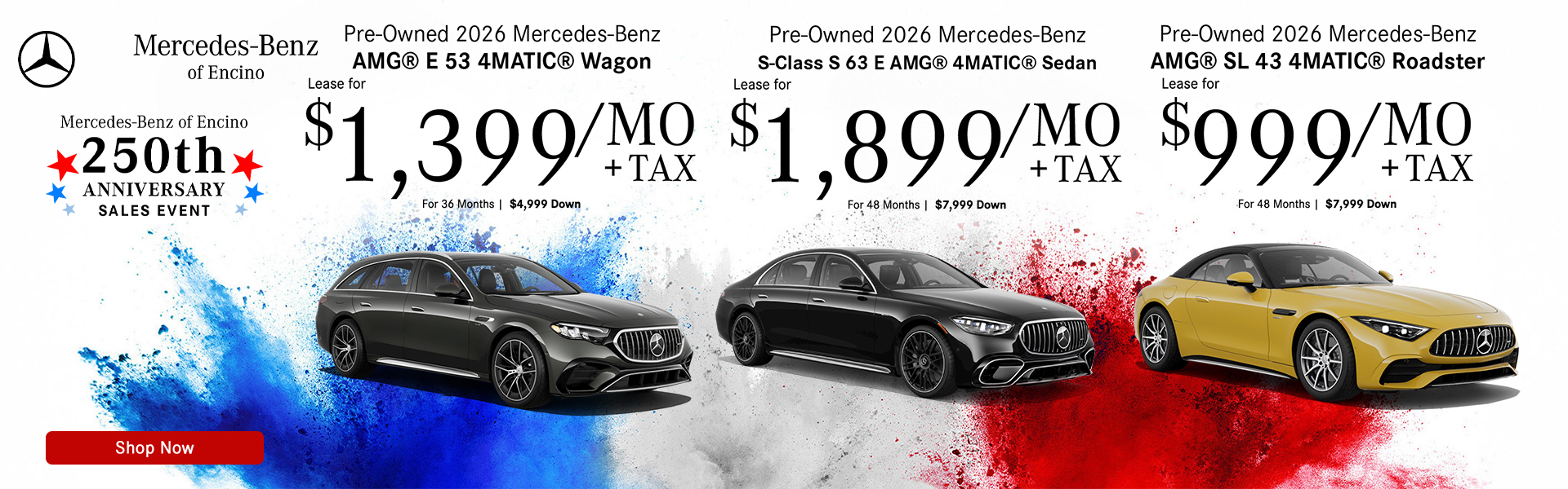 Pre-Owned GLB 250 / GLC 300 / GLE 350