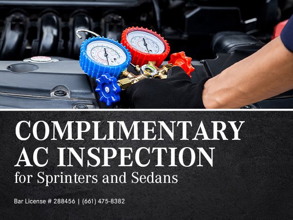 Complimentary AC Inspection