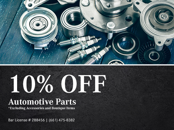10% Off Automotive Parts 