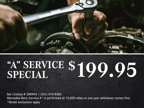 "A" Service Special