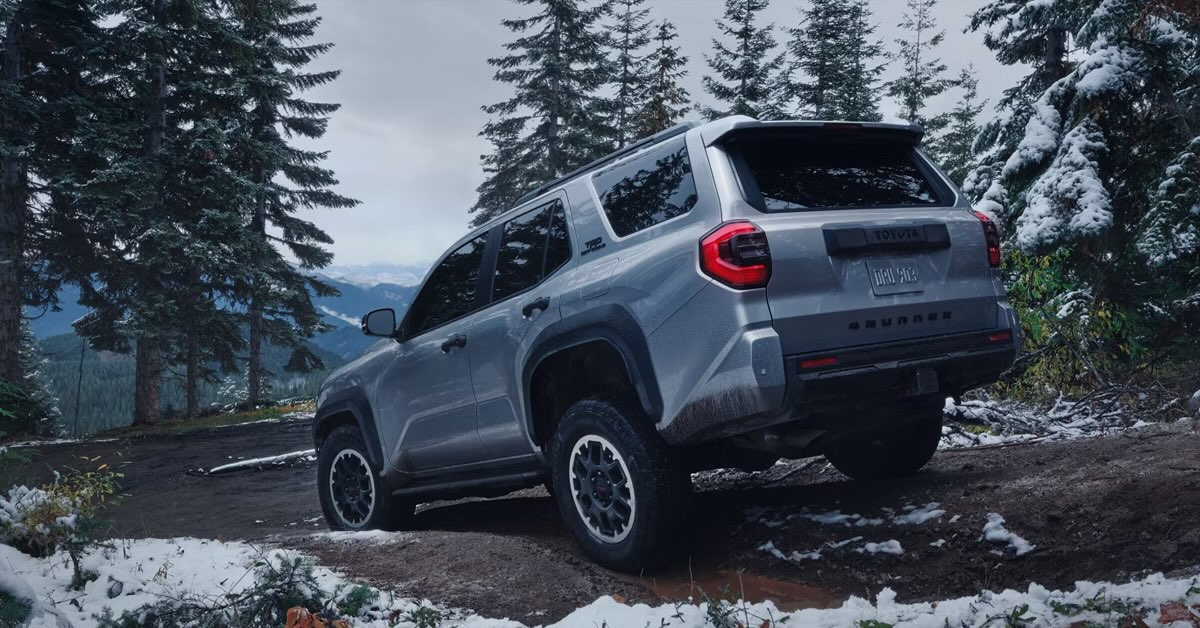 2024 Toyota 4Runner exterior parked by ocean