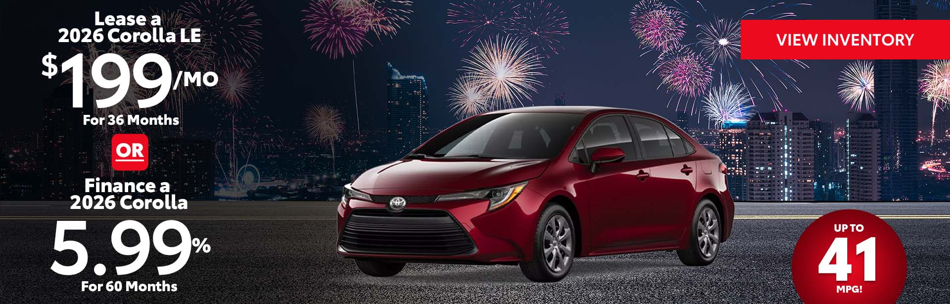 Amazing Deal on a New Toyota Corolla