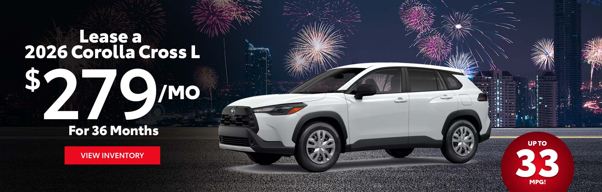 Amazing Deal on a New Toyota Corolla Cross