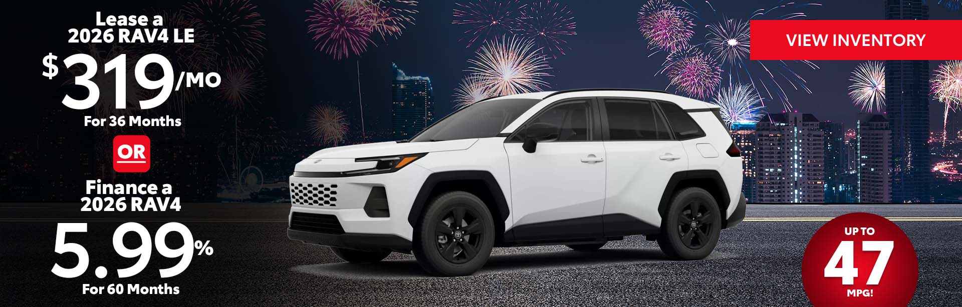 Amazing Deal on a New Toyota RAV4