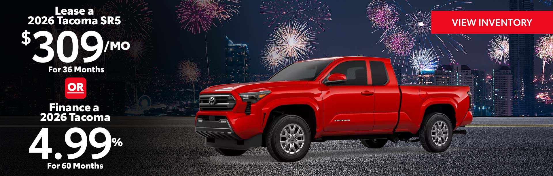 Amazing Deal on a New Toyota Tacoma