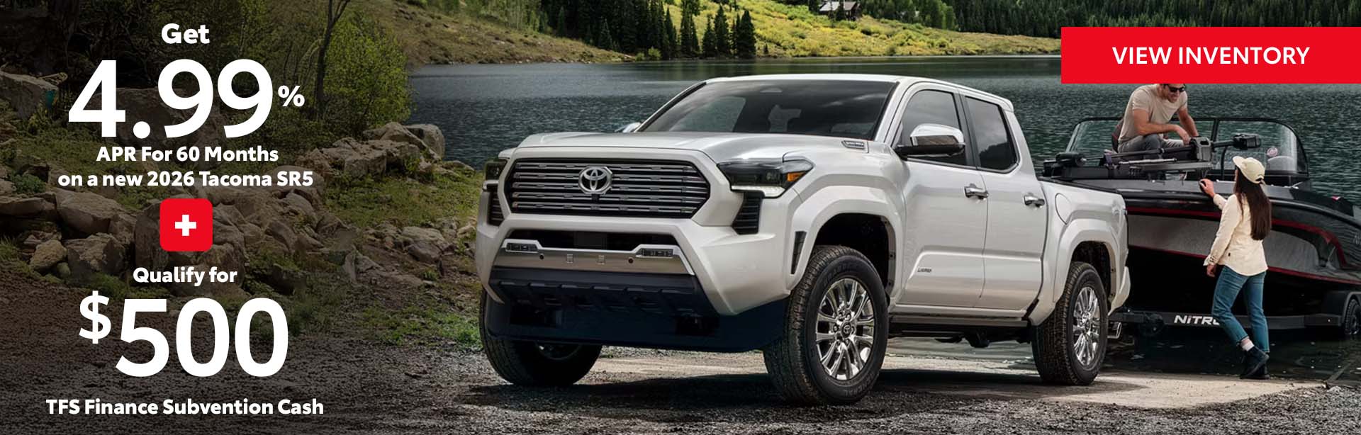 Amazing Deal on a New Toyota Tacoma