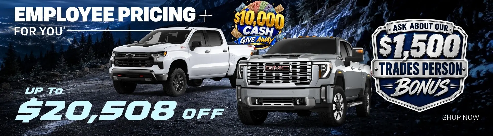 July Truck Offer Banner