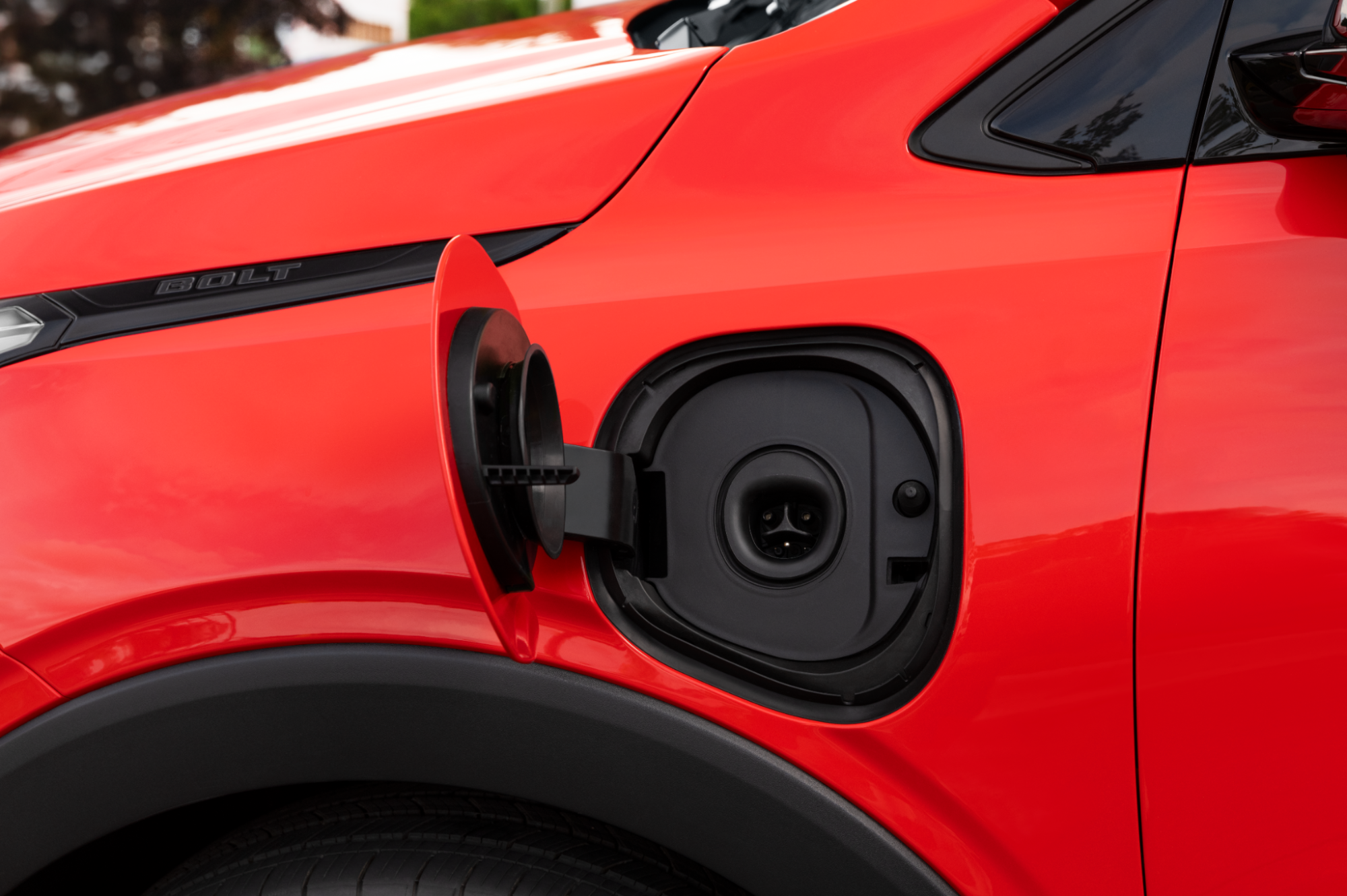 Chevrolet Bolt charging port