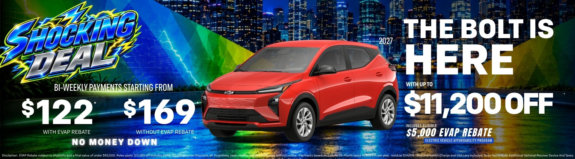 2027 Chevorlet Bolt Deals