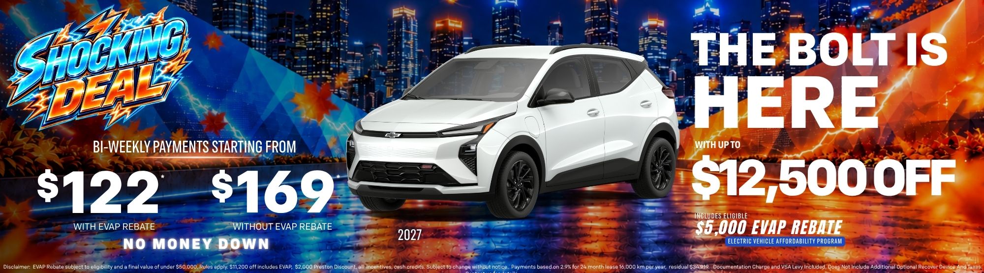 2027 Chevrolet Bolt Best Offers