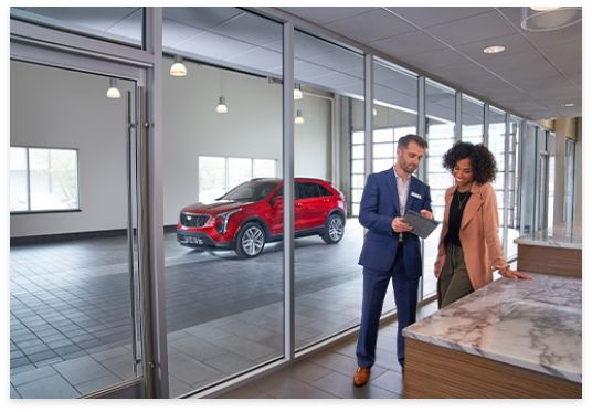 True North Cadillac Showroom