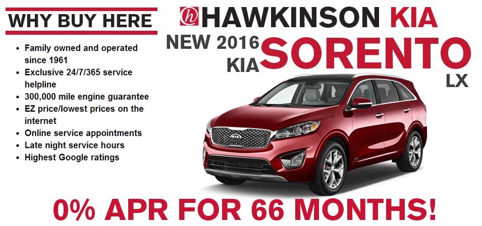 Hawkinson kia coupons
