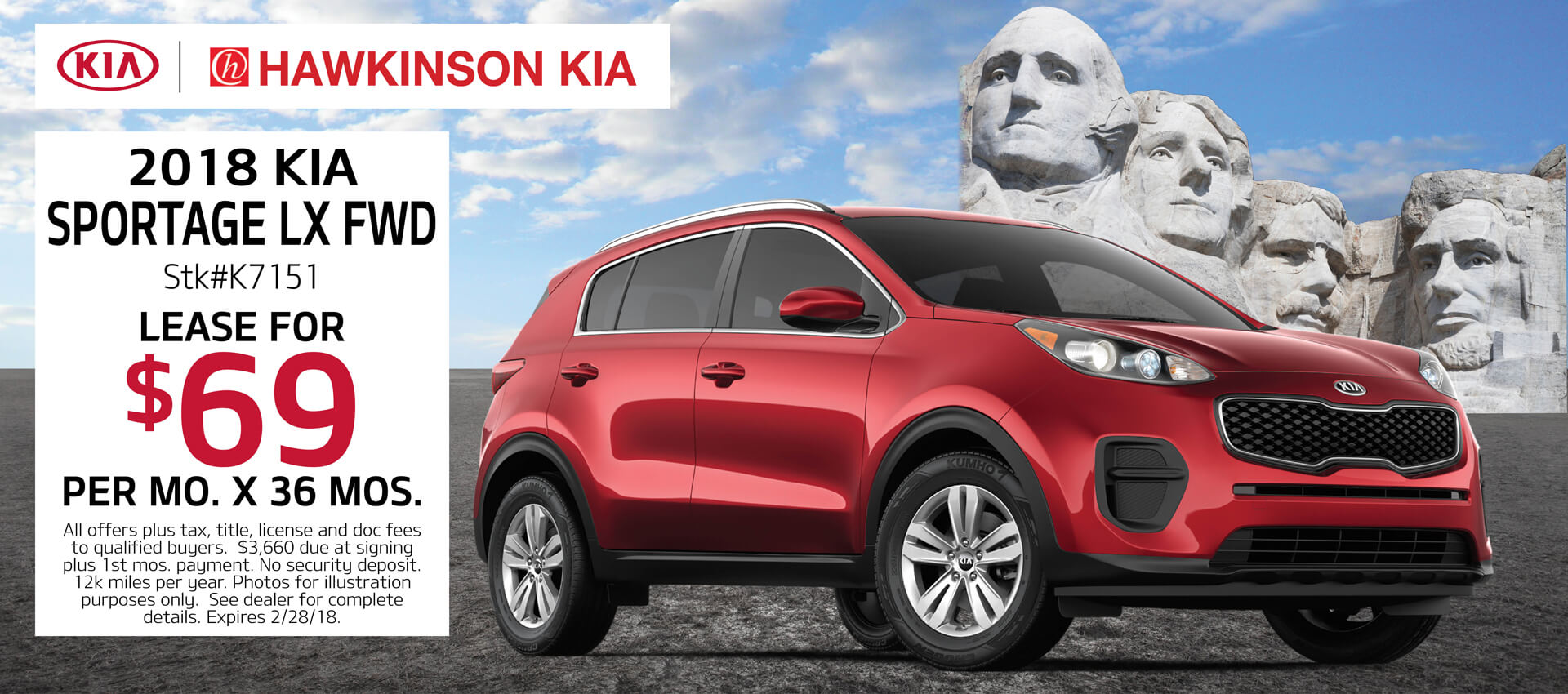 Hawkinson kia coupons