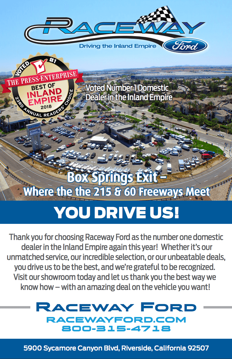 Raceway Ford Best of Inland Empire
