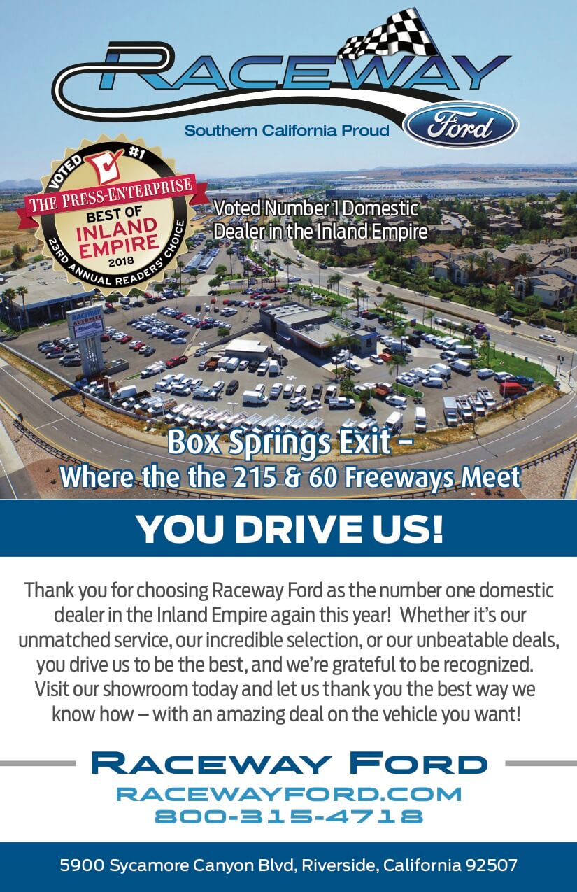 Raceway Ford Best of Inland Empire