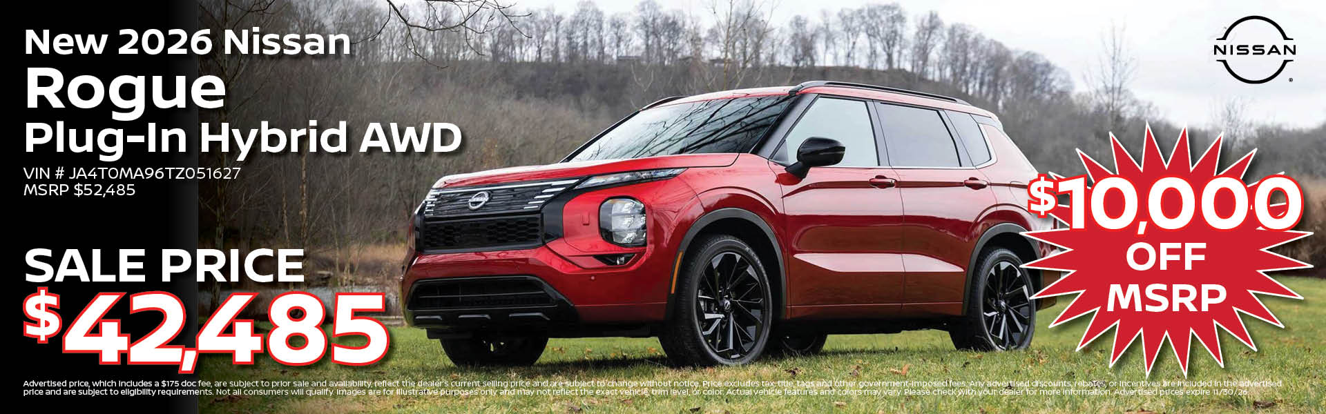 Nissan Rogue Plug-In Hybrids are on Sale at Nissan 112 in Patchogue, NY: Get up to $10,000 OFF MSRP