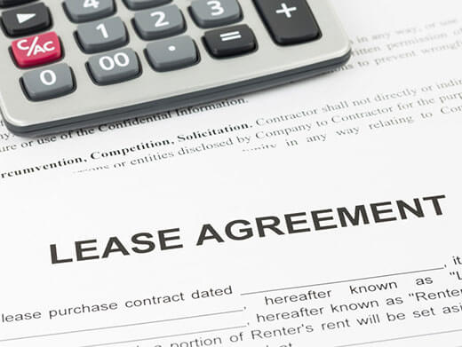 Commercial Trac lease