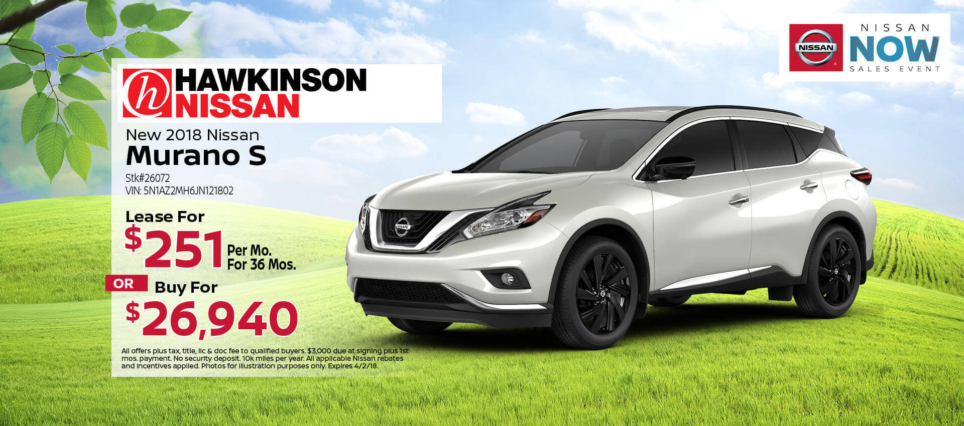 Nissan Dealer near Chicago, IL | Hawkinson Nissan