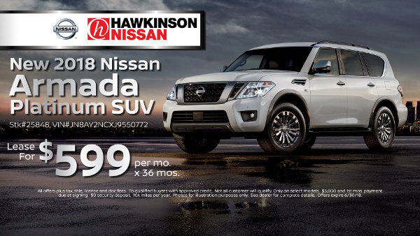 Hawkinson nissan coupons