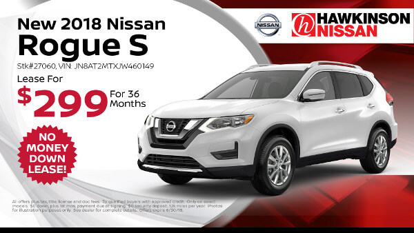 Hawkinson nissan coupons