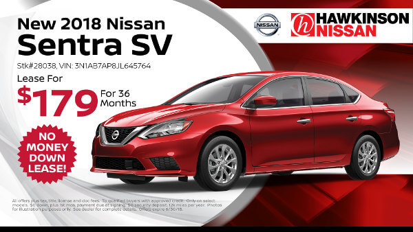 Hawkinson nissan coupons