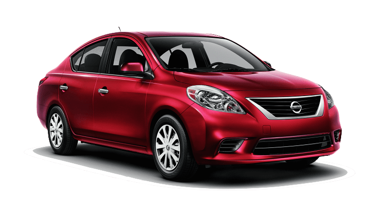 CARFAX Vehicle History Report A red 2012 Nissan Versa