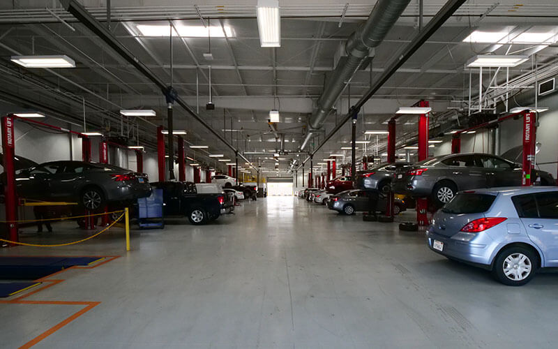 Nissan Service Bays